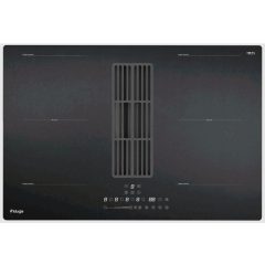   Kluge beépíthető indukciós főzőlap páraelszívóval, 80cm, matt f.