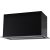 Kluge beépíthető fekete páraelszívó, 60cm