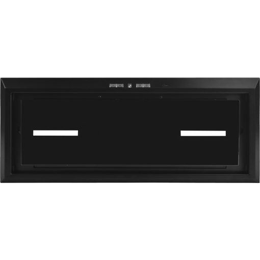 Kluge beépíthető matt fekete páraelszívó, 72cm