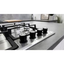 Kluge beépíthető gáz főzőlap, 60 cm, inox, WOK égő