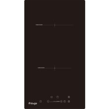 Kluge beépíthető indukciós domino főzőlap, 30cm, fekete ü.