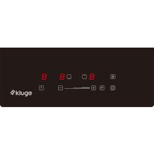 Kluge beépíthető indukciós domino főzőlap, 30cm, fekete ü.