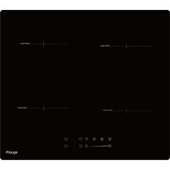 Kluge beépíthető indukciós főzőlap, 60cm, fekete üveg