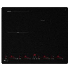 Kluge indukciós főzőlap, 60cm, m.f., fekete ü.