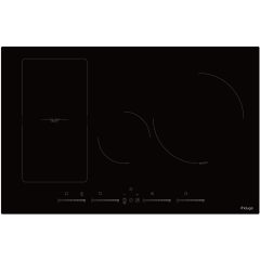 Kluge beépíthető indukciós főzőlap, 80cm, fekete ü.