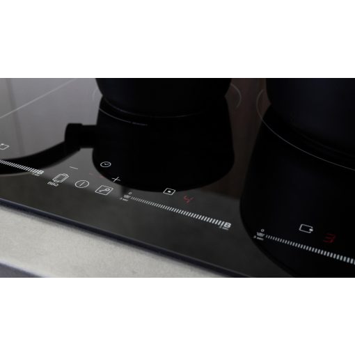 Kluge beépíthető indukciós főzőlap, 80cm, fekete ü.