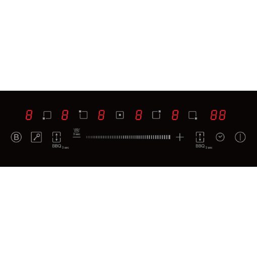 Kluge beépíthető indukciós főzőlap, 90cm