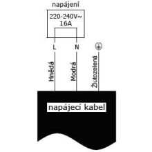 Kluge beépíthető kerámia domino főzőlap, 30cm, fekete ü.