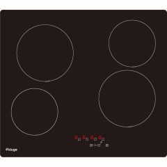 Kluge beépíthető kerámia főzőlap, 60cm, fekete üveg