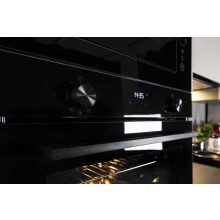 Kluge beépíthető multifonkciós fekete sütő, AIRFRY