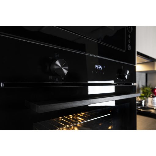 Kluge beépíthető multifonkciós fekete sütő, AIRFRY