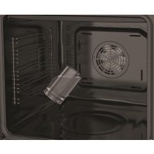 Kluge beépíthető multifunicós inox/fekete sütő, 78L