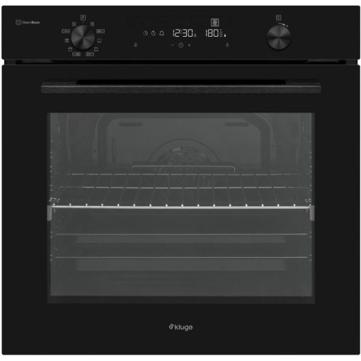 Kluge beépíthető multifonkciós fekete sütő, 75L