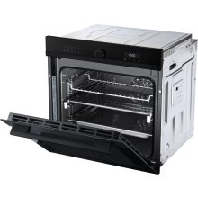 Kluge beépíthető multifunicós fekete sütő, 81L