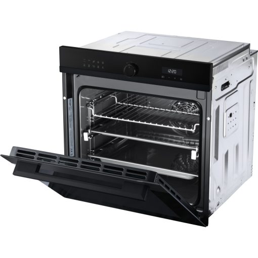 Kluge beépíthető multifunicós fekete sütő, 81L
