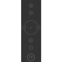 Kluge beépíthető mikrohullámú sütő grillel, 25L, fekete üveg