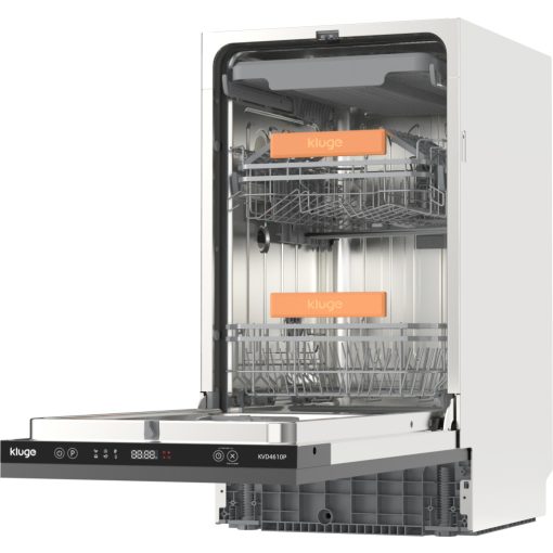 Kluge beépíthető mosogatógép, 45 cm, időkijelző a padlón