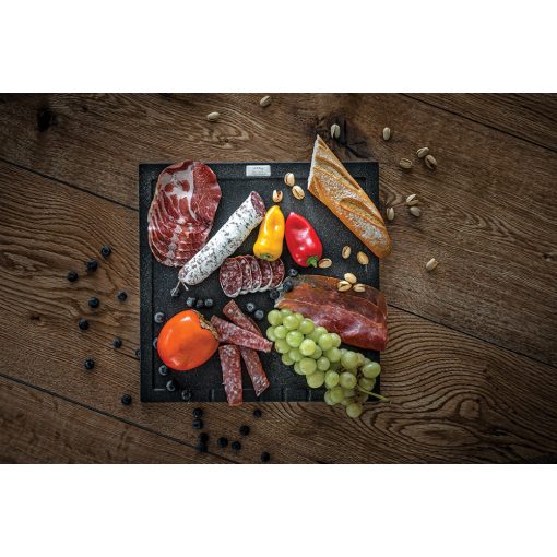 Laveo HALVO univerzális csepptálca, szemcsés fekete