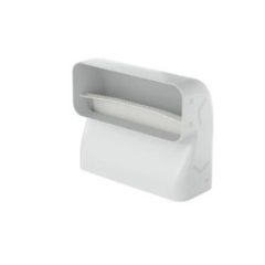 Ciarko Design keskeny lapos könyök 150mm 222x89mm