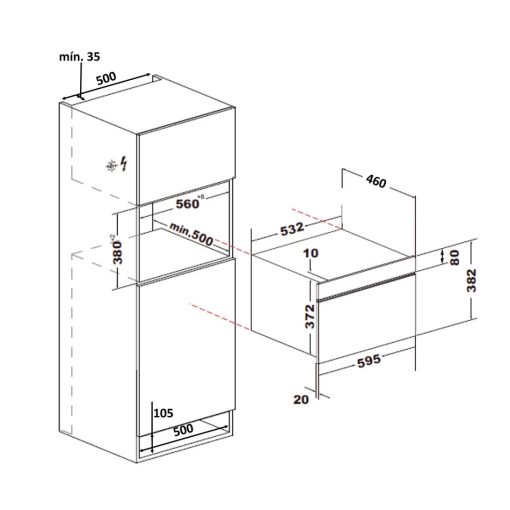 Pando PHM-850 mikrohullámú sütő