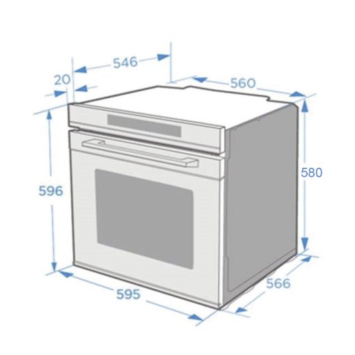 Pando PHTV-862 multifunkciós gőzfunkciós sütő