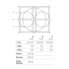 Pando PI-3200 indukciós főzőlap