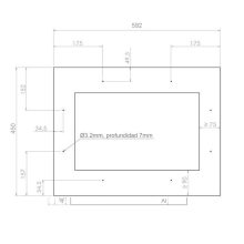 Pando PVMA 45-18 PAR Borhűtő - beépíthető, jobbos