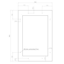 Pando PVMA 88-49 PAR Borhűtő - beépíthető, jobbos