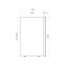 Pando PVMA 88-49 PAR Borhűtő - beépíthető, jobbos