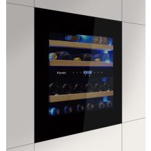 Pando PVMAVP 60-25CRL borhűtő - beépíthető, fekete, balos