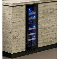   Pando PVMB 30-16CRR borhűtő - pult alá építhető, fekete, jobbos