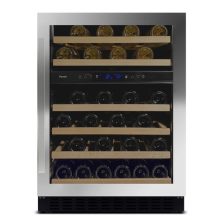 Pando PVZB-60-46XL borhűtő, pult alá szerelhető, inox, balos