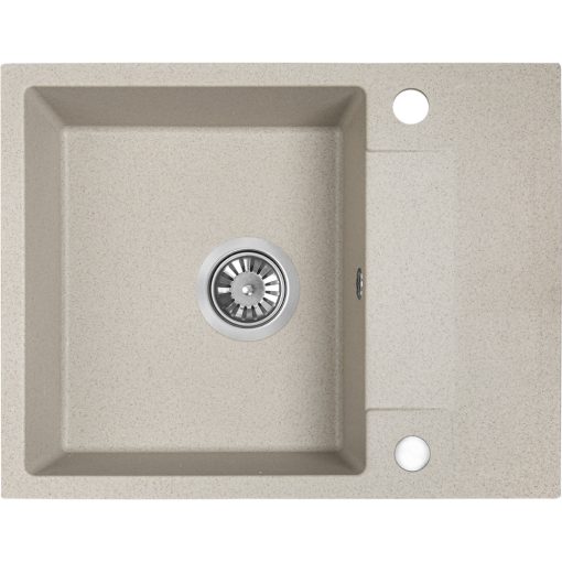 RIO MINI minicsepptálcás gránit bézs mosogató szifonnal,  56x44x17,5 cm