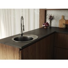 LAVEO NORMAL MINI inox csepptálcás mosogató szifonnal