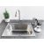 LAVEO ORION 1M egymedencés mosogató, inox