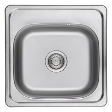 LAVEO STANDARD egymedencés inox mosogató szifonnal