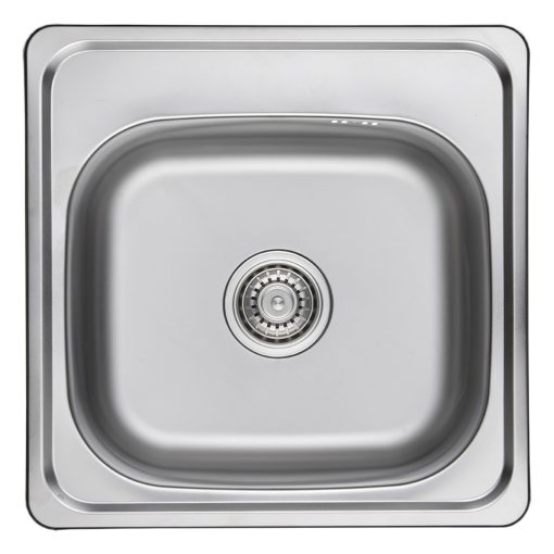 LAVEO STANDARD egymedencés inox mosogató szifonnal