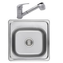 LAVEO STANDARD 1M SZETT kihúzható zuhanyv. króm csappal