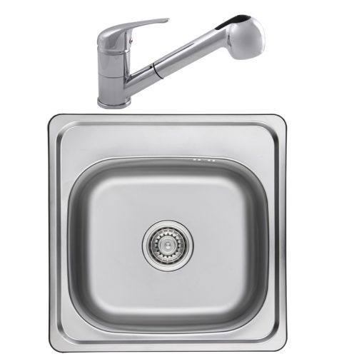 LAVEO STANDARD 1M SZETT kihúzható zuhanyv. króm csappal