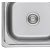 LAVEO STANDARD egymedencés inox mosogató szifonnal