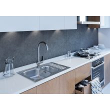 LAVEO JUNAK 1,5M mosogató, inox