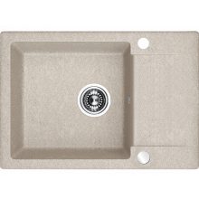 Laveo CELEBES csepptálcás mosogató, bézs (SBL_413T)