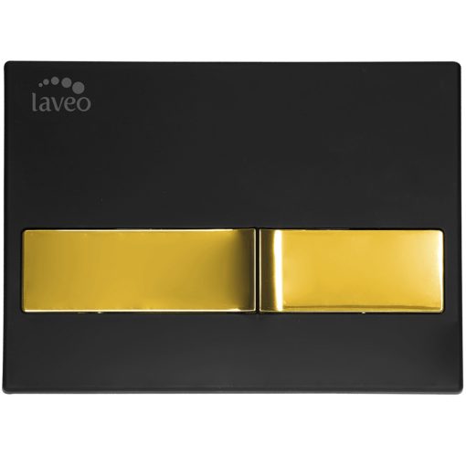 LAVEO BENI öblítő (226x115 mm), arany/fekete